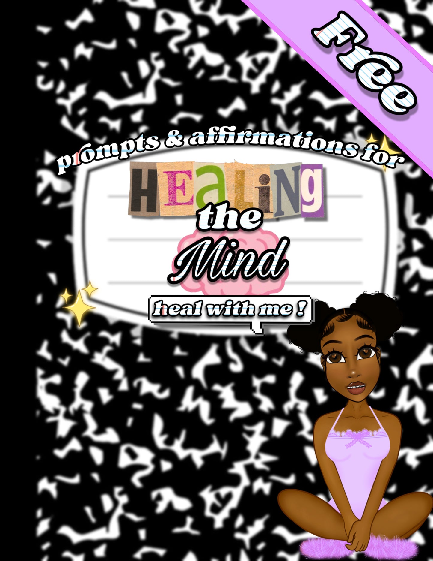 Journal prompts & Affirmations to heal the mind✨